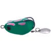 Soft Frog Fishing Lure 2.5CM 3G Double Hook Sequins Thunder Frog Rabbit Bait with Blade Tail Fishing Bait