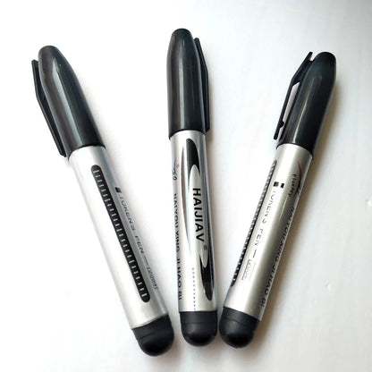 Wholesale 6mm Writing Width Waterproof Permanent Logistics Marker Pen Alcohol and Oil-Based for Paper Large Volume