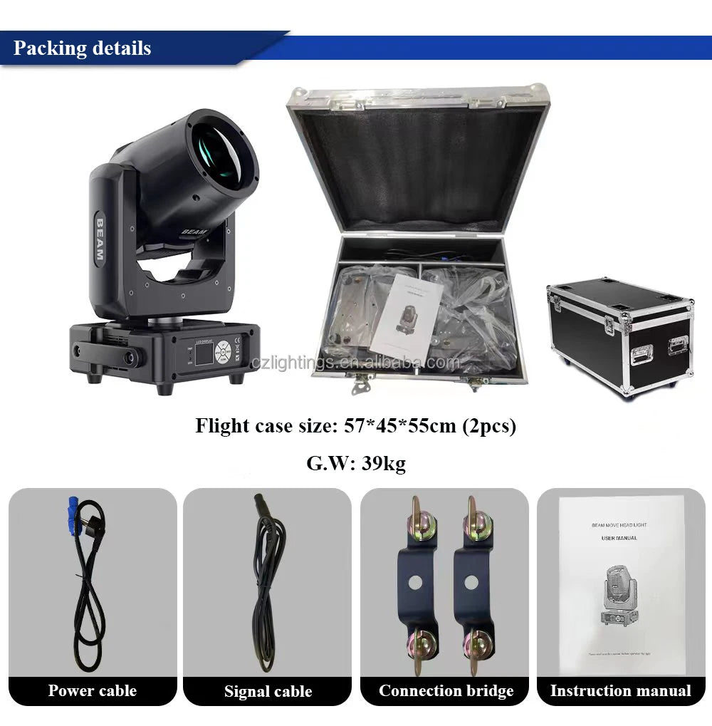 China Factory Promotion Sharpy 7r 230w Lamp 230 Beam Moving Head Light Stage Effect Lighting with Remote Controller