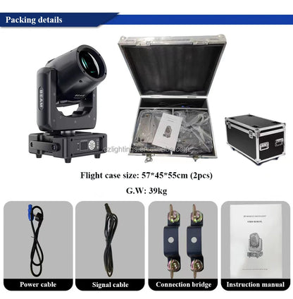 China Factory Promotion Sharpy 7r 230w Lamp 230 Beam Moving Head Light Stage Effect Lighting with Remote Controller