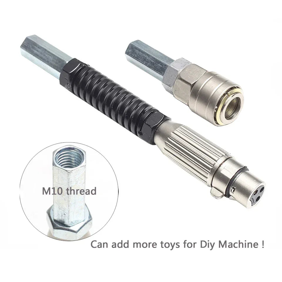 35cm Machine Attachments Quick Connector Device Adapter Bendable Vac-u-lock Connector Extension Rad