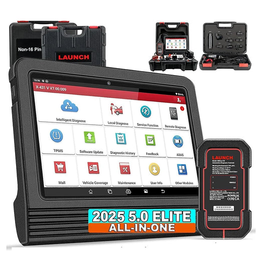 USA EU Warehouse 2026 Launch Latest Version X431 Pro V5.0 BT  Auto Diagnostic Tool for All Cars