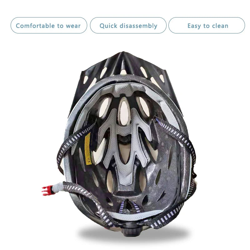 Professional Safety Unisex Dual Sport MTB Mountain Bike Helmet New Model Certified Bicycle Road Bike Helmet with Cat Pattern