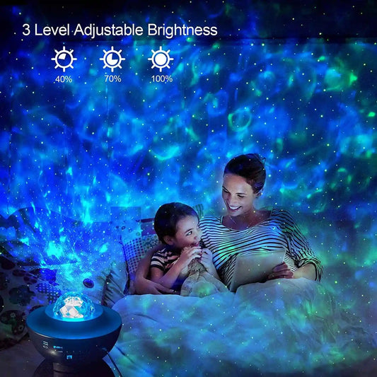2020 New Modern LED Star Projector Hot Sale Night Sky Unique Galaxy for Kids' Bedroom Electric Dropshipping Oversea Stock ABS by PDG ibma