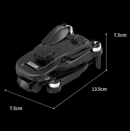 F196 Drone with 6K Dual Cameras Obstacle Avoidance Optical Wifi Fpv Brushless Motor Rc Dron Profesional Quadcopter Toys