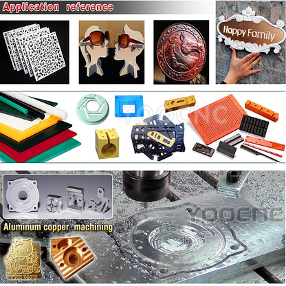 3 Axis Water-Cooled Engraving Machine for DIY, Wood, Plastic-CNC Router Engraving Drilling and Milling Machine 1.5 kw LY FS3040
