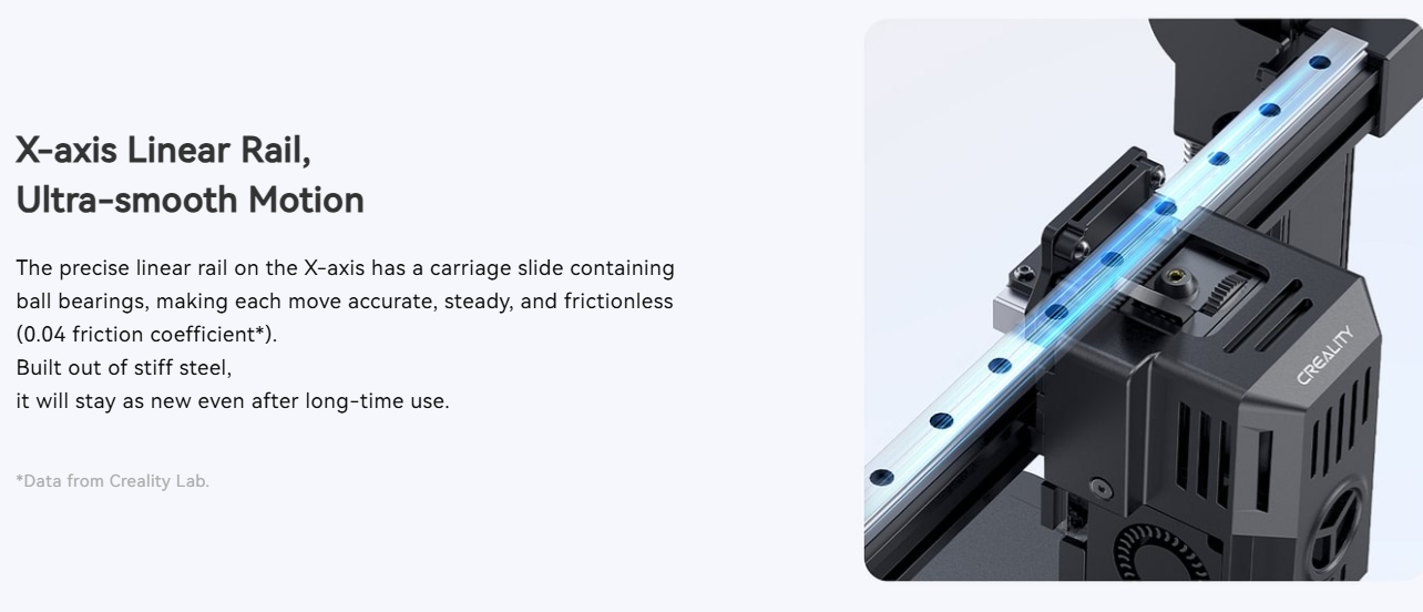 Creality Ender 3 V3 KE Smart Creality OS 500mm/s Max Printing Speed Smarter and Faster FDM 3D Printer