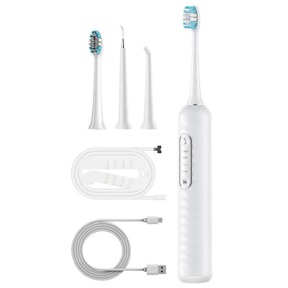 3-in-1 Sonic Electric Toothbrush Water Flosser 38K VPM 4 Cleaning Modes Teeth Whitening Gum Care IPX7 Medium Tartar Removal