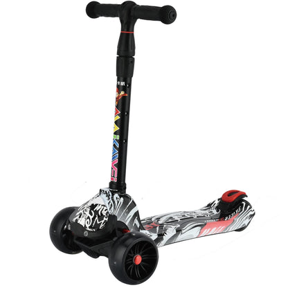 High Quality Foldable Kick Scooter Three Wheel Children Scooter with Led Light