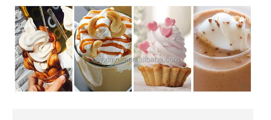 Commercial Automatic Table Top Ice Cream Machine 3 Flavors Soft Ice Cream for Sale Made with Fresh Milk
