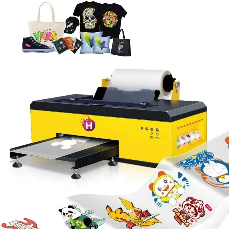 Digital Inkjet T-Shirt Printing Machine Heat Transfer Pet Film A3 Dtf Printer