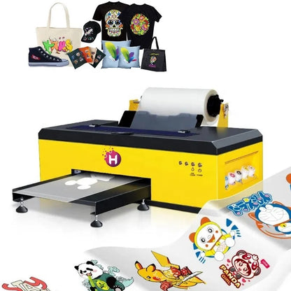 Digital Inkjet T-Shirt Printing Machine Heat Transfer Pet Film A3 Dtf Printer