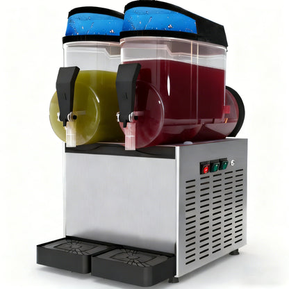 Slush Machine Commercial Energy Saving Automatic Stainless Steel Portable 24L 12kg/min 1100W Factory Direct Sales Wholesale