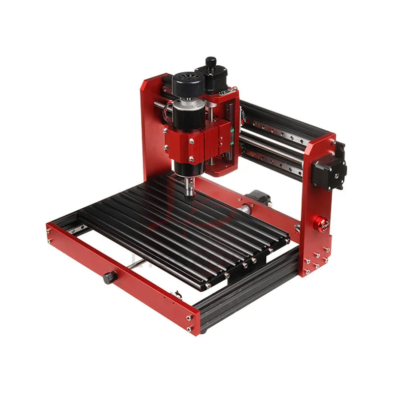 Mini CNC Engraving Cutting Machine 3020 500W Square Rails Full Metal Wood Router with Offline Controller Support Laser Module