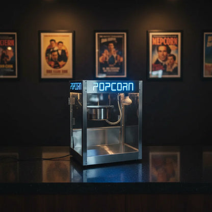 High Quality New Double Heater Popcorn Machine