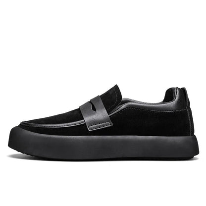New Breathable Little White Shoes Men's Trend Everything Inside Heightener Sports Shoes Casual Running Daddy Shoes