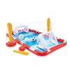 Popular PVC Inflatable Outdoor Playground with Soccer Base Ball Volleyball Floating Pool Bar for Children Bulk Swimming Pool
