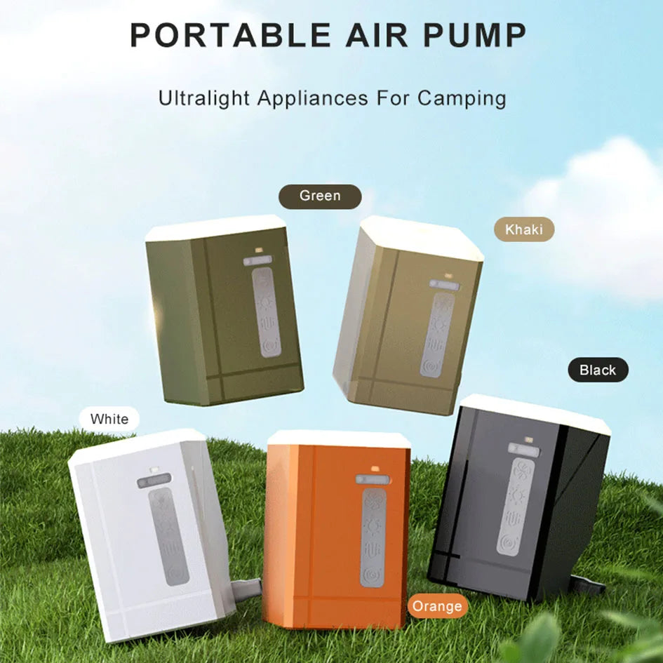 Original Factory Multifunction Electric Mini Air Pump Mattress Bed Air Pump Portable Outdoor USB Air Pump
