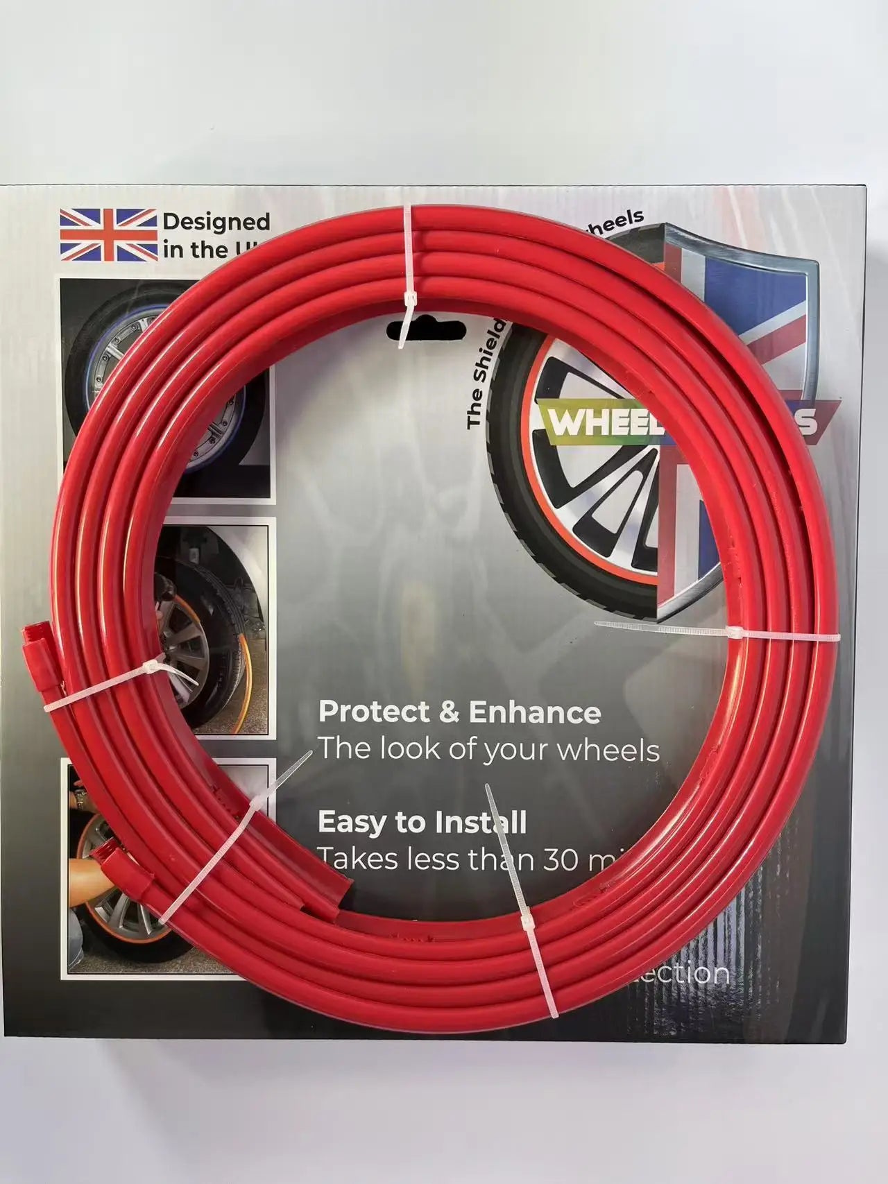 Sports Rim Guard Wheel Protector Steel Ring Plastic Strip Car Rim Protectors Wheel Car Rim Protectors