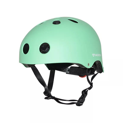 MOON MTV12 CE EN1078 ABS+EPS Integrated Protective Skateboard Helmet Adjustable Strap 11-15 Air Vents Unisex Sport Skating