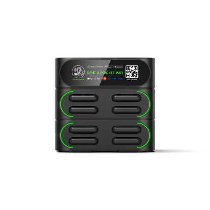 New Creative Share Power Bank Rental Station with NFC Fast Charger Smart Stackable Mobile Phone Charging Vending Machine Outdoor