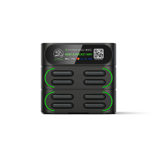 New Creative Share Power Bank Rental Station with NFC Fast Charger Smart Stackable Mobile Phone Charging Vending Machine Outdoor