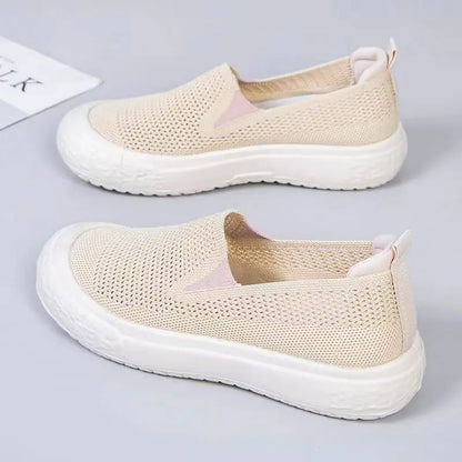 Hongyan Wholesale Breathable Trendy Mesh Woven Sports Women's Shoes Casual Sports Shoes