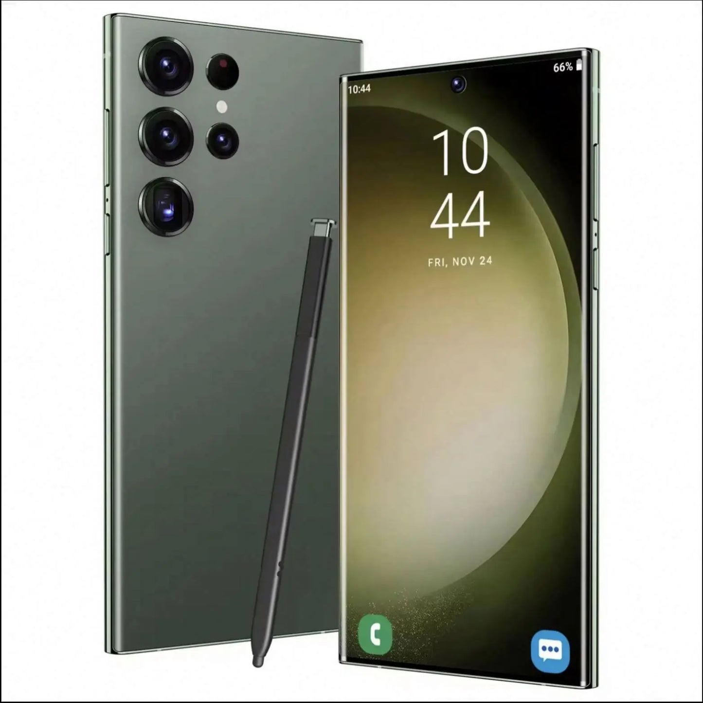 Smartphone7.3inch Unlocked Dual Card 5G Smartphone Android Mobile Phones Telephone Wholesale Original S24 Ultra 16G+512GB S21 5g