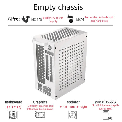 High Quality Desktop ITX Case for Home Computers Mini-ITX Form Factor Adapted to FLEX Power Supplies Most Popular Product Stock