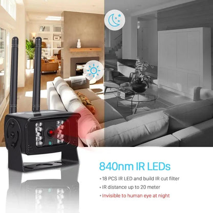 2MP 4G Wireless P2P Ip Security Outdoor Indoor Camera Support TF Card 4G SIM Card Night Vision Bus Taxi Excavator Camera