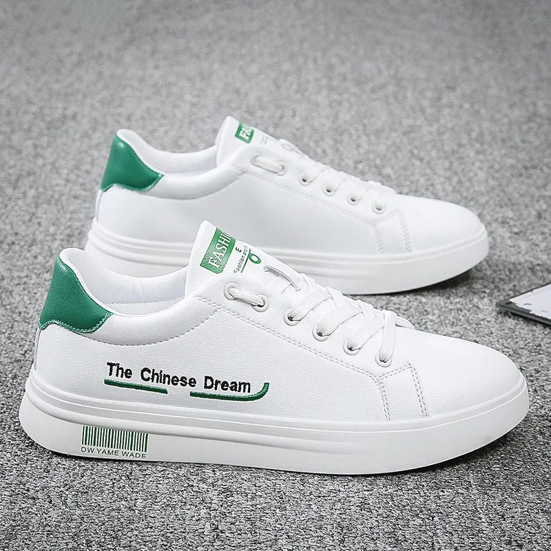 New Men's Shoes Summer Breathable Thin Mesh Anti Odor Casual White Board Shoes Versatile Men's Sports Shoes