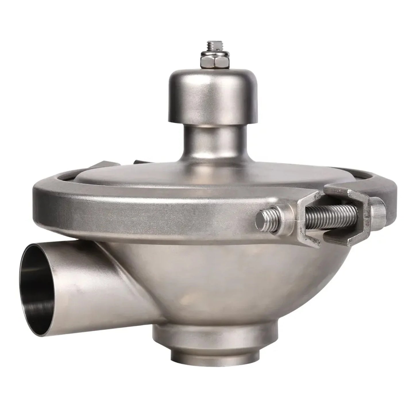 DN40 Food Grade Sanitary Stainless Steel CPMO Constant-Pressure Modulating Valve with Diaphragm Structure