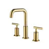 Classic Design Single Hole Bathroom Faucet Ceramic Valve Core Hot/Cold Water Basin Taps Stainless Steel for Bedroom Bathroom Use