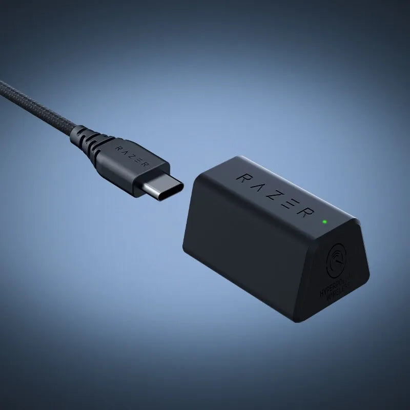 Razer True 8KHz Wireless Dongle HyperPolling Compatible with Cobra DeathAdder V3 Pro and Basilisk V3 Pro Consumer Electronics