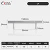 New T Bar Shape Furniture Hardware Supplies Kitchen Gold Cupboard Cabinet Drawer Door Cupboard Knurled  Handles