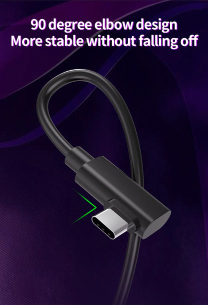 Black 16ft 5m Long Type C Link Cable for Quest 3S/3/2 Meta Quest Pro USBC Cable for Gaming and Charging Fast Speed Data Transfer