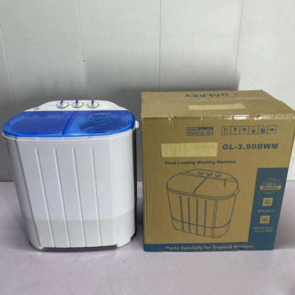 4kg Semi-automatic Twin-cylinder Plastic Washing Machine With Dryer Household Mini Babies and Children Washing Machine