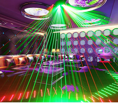 High Brightness DMX512 Laser Beam Light Projector Show Stage DJ Equipment 6 Eyes sharp Beam Moving Head Light