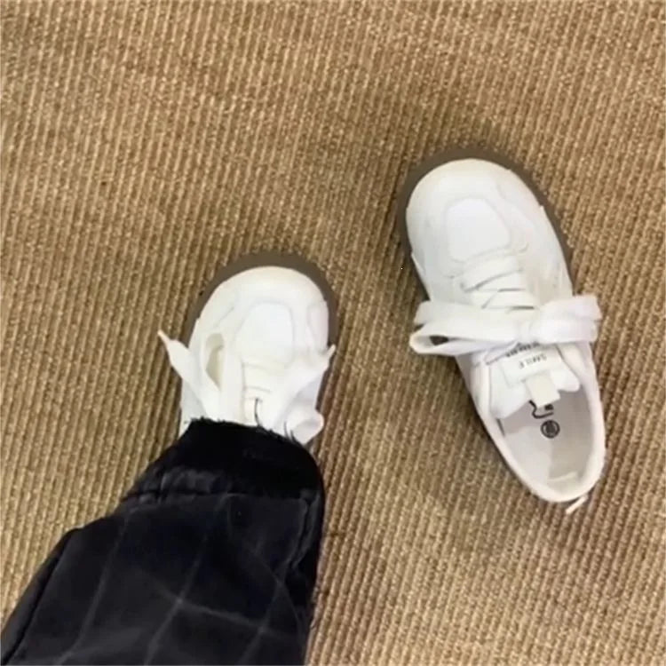 2026 Summer New Niche Versatile Sports White Shoes Mesh Breathable Casual Board Shoes Fashion German Training Women Shoes