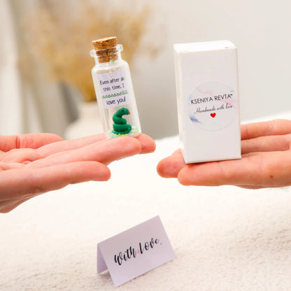 UD2 Romantic Valentine's Day Gift for Him & Her Anniversary Present with Message 'I Love You' for Boyfriend & Girlfriend