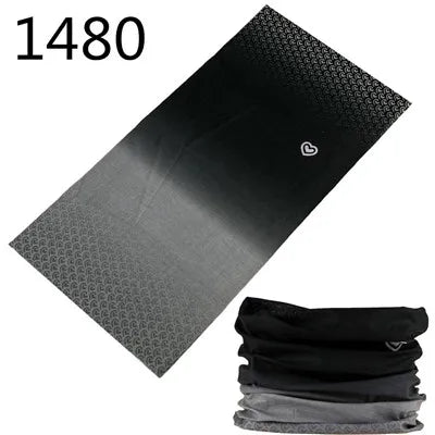 100% Polyester Solid color Microfiber Tubular Multifunction Motorcycle Scarf sports Headband Seamless Tube Bandanas Face Mask