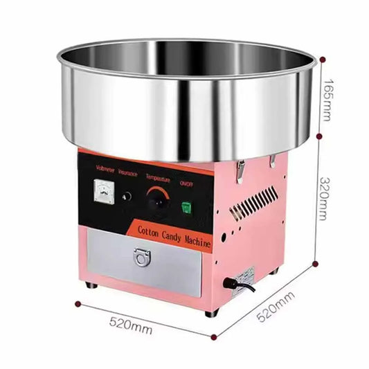XEOLEO Commercial Electric Cotton Candy Making Machine Tabletop Cotton Candy Machine Automatic Candy Cotton Maker Portable by PDG ibma