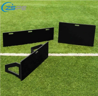 Quickplay Impact Resistant Fold HDPE Plastic Football Rebound Wall Rebounder Board for Soccer Training