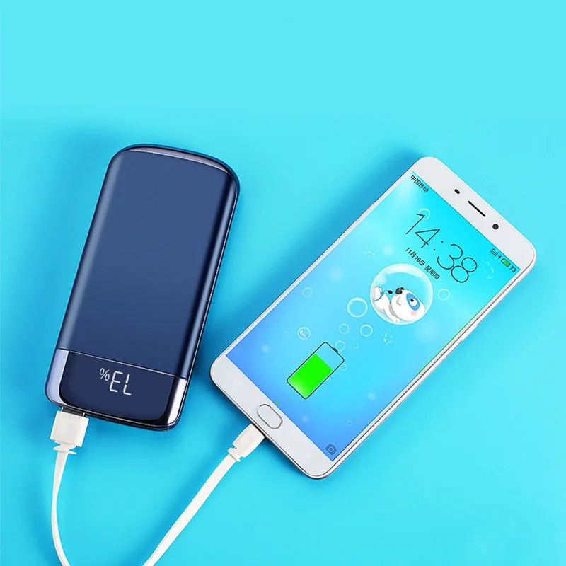 FeGobe 20000mAh Ultra-Thin LED Display Power Bank Hot Sale Portable Charger Micro USB Input Interface 10W for Fast Charging