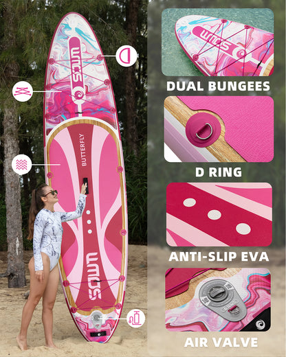 Fast Shipping Product New Style sup Paddle Board Drop Stitch Inflatable Stand up Paddle Board with Heat Sealing Technology