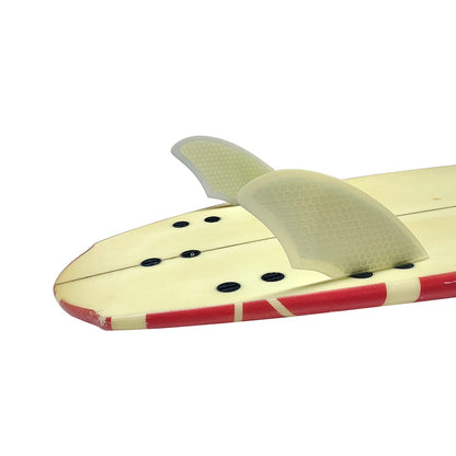 Wholesales Grey/Clear FK Honeycomb Fiberglass Double Tabs Surfboard Fins
