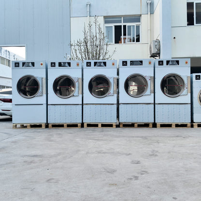 Commercial Electric Dryer Machine Fully Automatic Single Tumble Dryer Stainless Steel Condition New for Clothes Drying