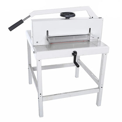 Hand Operated Clamp and Push Paper A3 Stack Paper Cutter Machine Manufacturer Directly Sale