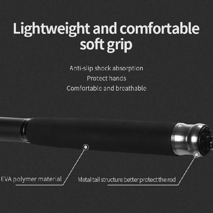 High Quality Carbon Spinning Rod 2.4m-5.4m Super Light 5/6/7/8 Sections Telescopic Long Handle Carbon Fiber Fishing Rod