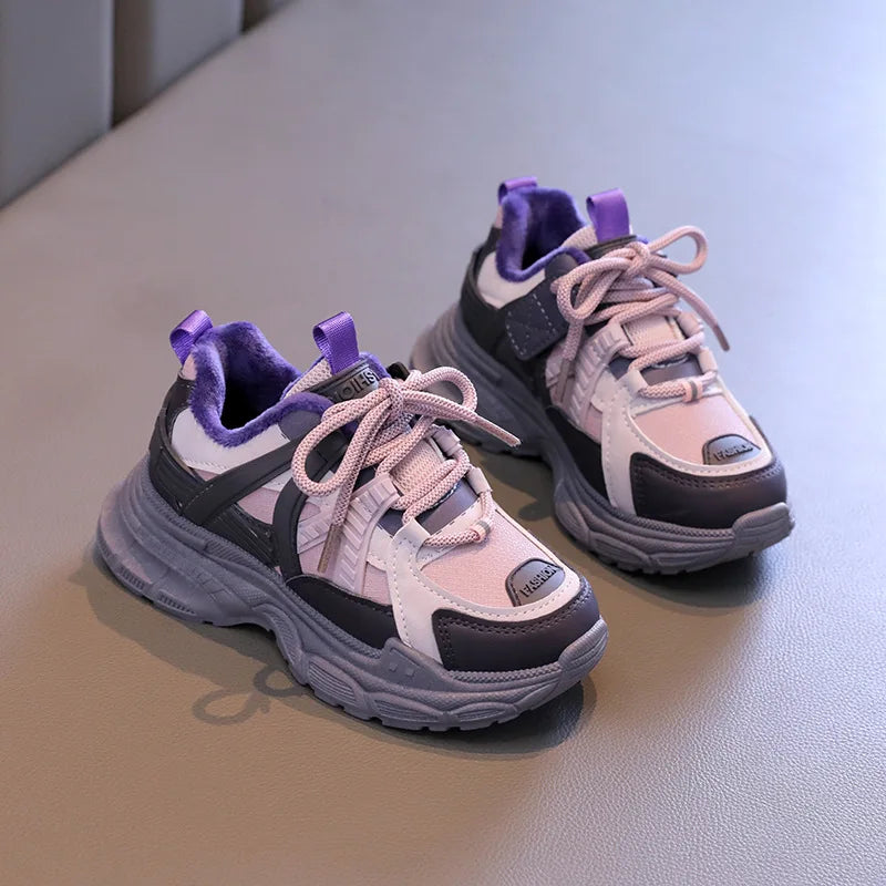 Platform Sole Casual Shoes Shallow Mouth Women's Dad Shoes Middle Heel  Students Sneakers Shopping Working Dress